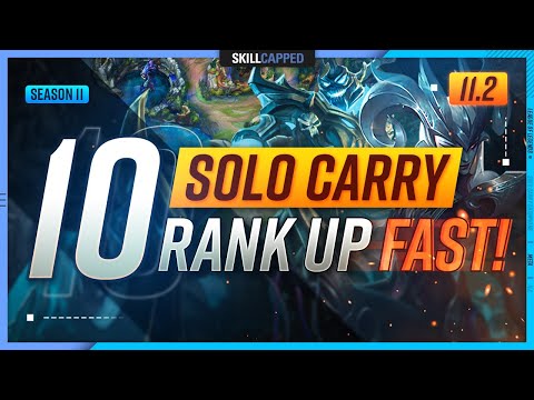 10 SOLO CARRY Champions for EVERY ROLE in Patch 11.2!