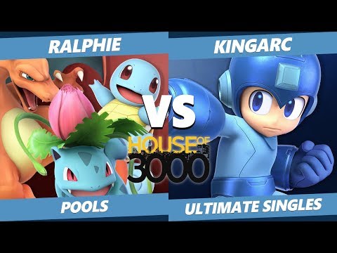 Smash Ultimate Tournament - Ralphie (Pokemon Trainer) Vs. KingArc (Mega Man) SSBU Xeno 180 Pools