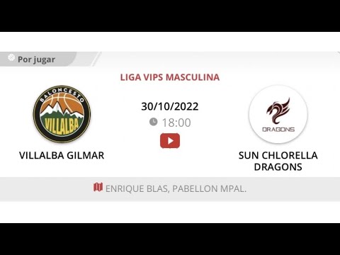 1ª Nacional masc VILLALBA GILMAR - SUN CHLORELLA DRAGONS