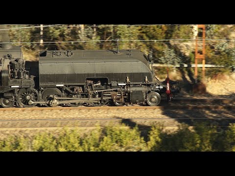 4K version! Mount Victoria Great Train Weekend - Garratt 6029