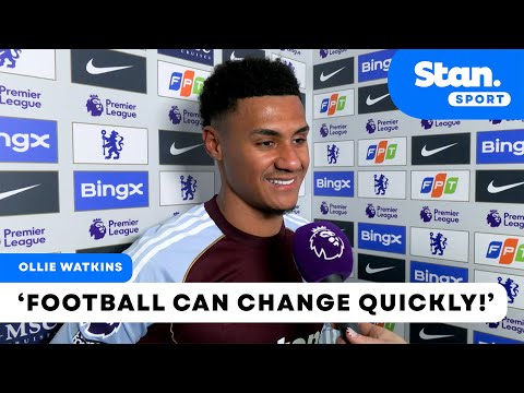 'I'm DEFINITELY going to score more this season' 😤 Ollie Watkins rescued Aston Villa from the bench!