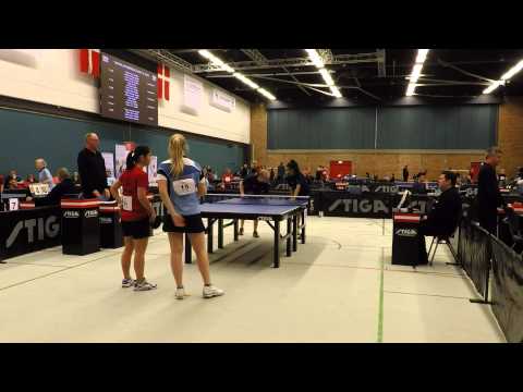 150510 DM 2015, Anisha Iyer / Louise Jakobsen - Karoline Petersen / Alberte Holck Christensen