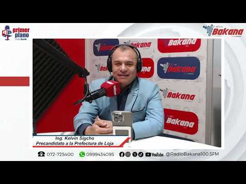 Kelvin Sigcho, precandidato a la Prefectura de Loja
