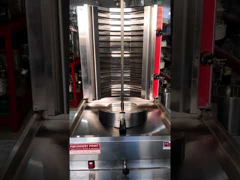 Meat Holding Capacity(Kgs): 10-55 Kg Electric Shawarma Machine