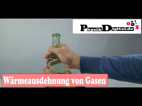 Wärmeausdehnung von Gasen - Flaschengeist
