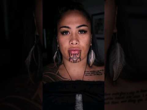 The moko #māori #maoriculture #moko #culture #polynesiantattoo #polynesianculture #proudtobemaori