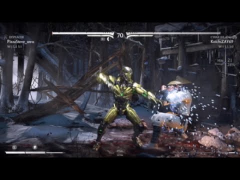 CYRAX MAKES GOOD READS AND SETUPS IN MKX.