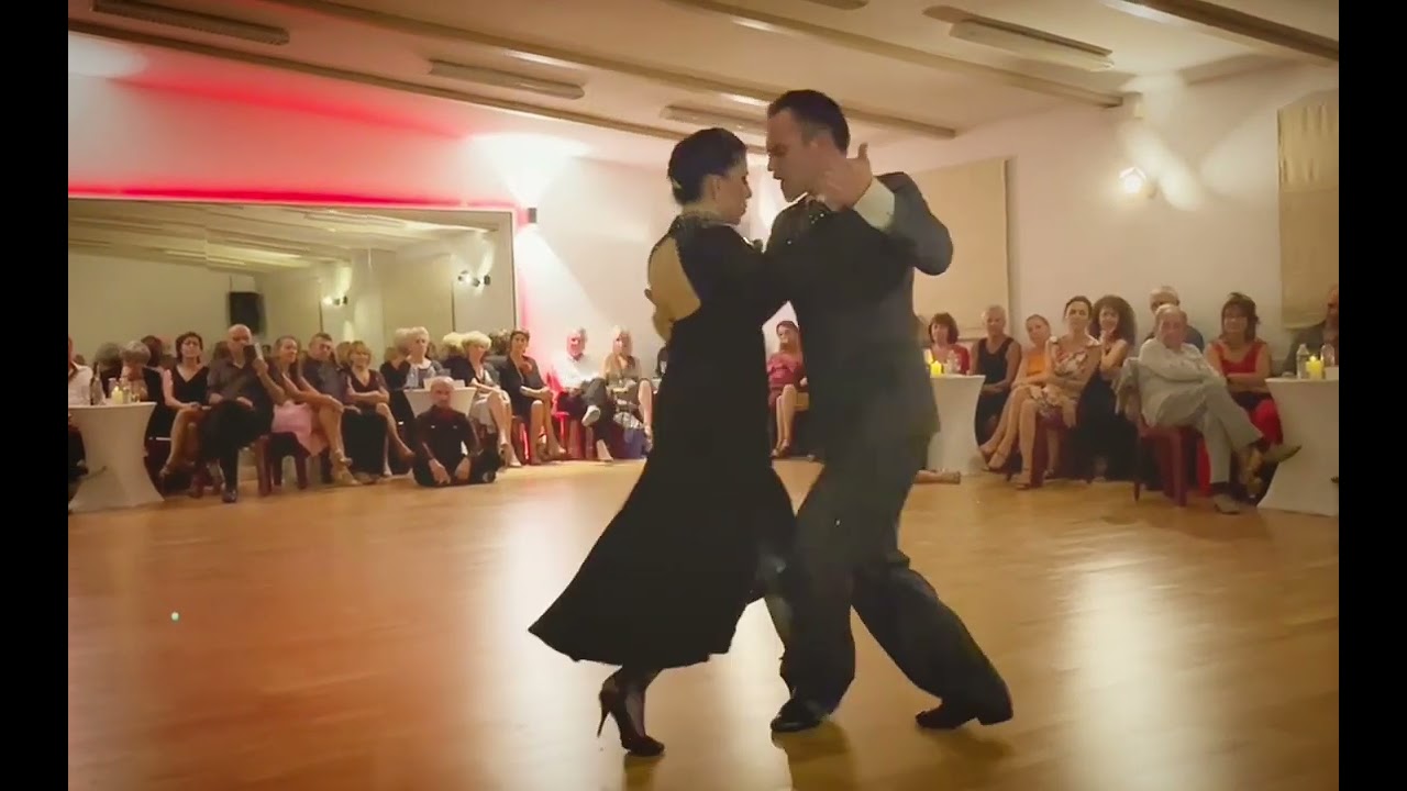 Video thumbnail for Bárbara Ferreyra y Agustin Agnez-5/5-Tango "Nochero Soy" Orq. Pugliese -Martigues,Marsella,Francia.