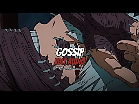 GOSSIP ("sip the gossip, drink till you choke") - [Måneskin ft. Tom Morello] Edit Audio