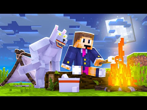 LOBISOMEM NO ACAMPAMENTO no MINECRAFT !!