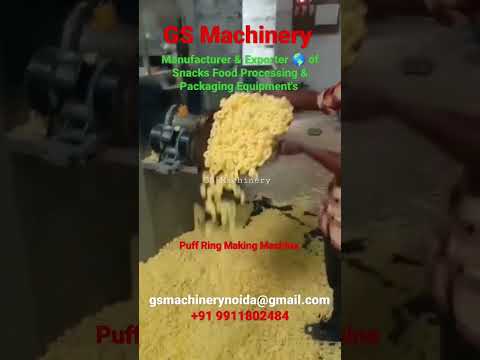 PUFF EXTRUDER MACHINE 50KG/HR