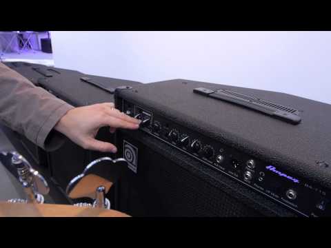 Musikmesse 2014 - Ampeg Bassverstärker der BA Serie