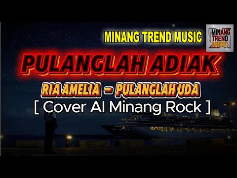 Pulanglah Adiak - [Cover AI Minang Rock ]