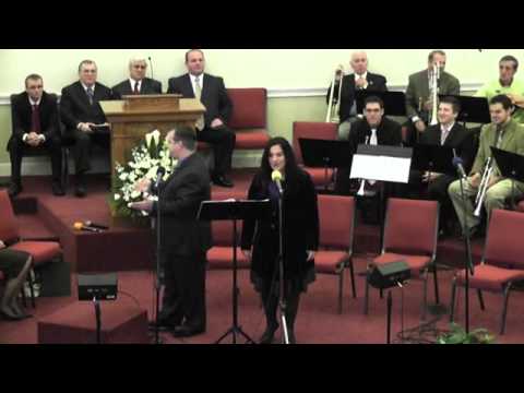 First Romanian Baptist Church, Houston, TX -Baptism 4- Lois & Daniel Prunaru