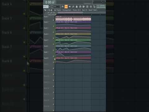 Группировка треков в плейлисте в FL Studio #Shorts