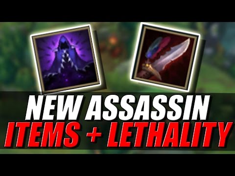 NEW ASSASSIN ITEMS + LETHALITY STAT | Assassin Update - League of Legends