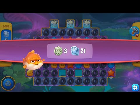 Fishdom Hard Level 3088. HD Quality