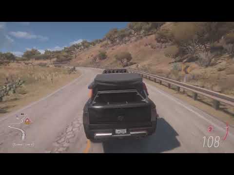 Testing the performance of my new Nissan pick-up