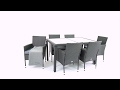 Набор садовой мебели DiVolio Verona 4+1 Grey