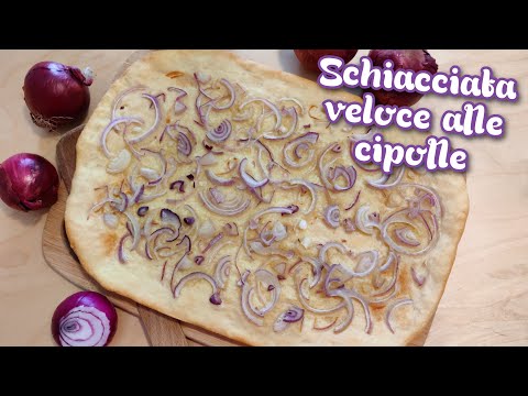 SCHIACCIATA VELOCE ALLE CIPOLLE ๐ง
~ Facile, veloce e golosa !