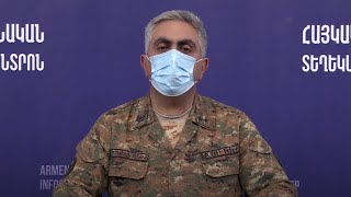 Брифинг представителя МО РА Арцруна Ованнисяна