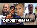 We Hope Trump Deports All Illegals Migrants In Los Angeles Black People Turn On Liberals In L A