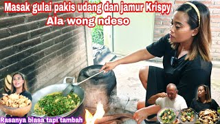 Download lagu COOKING SWEET PRAWN STYLE FERN || COOKING WILD FERN FROM THE FOREST & CRISPY MUSHROOMS mp3 Download lagu COOKING SWEET PRAWN STYLE FERN || COOKING WILD FERN FROM THE FOREST & CRISPY MUSHROOMS mp3