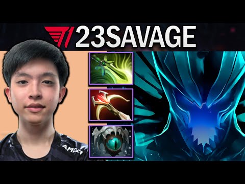 T1.23SAVAGE TERRORBLADE WITH 21 KILLS - DOTA 2 7.30 PRO GAMEPLAY