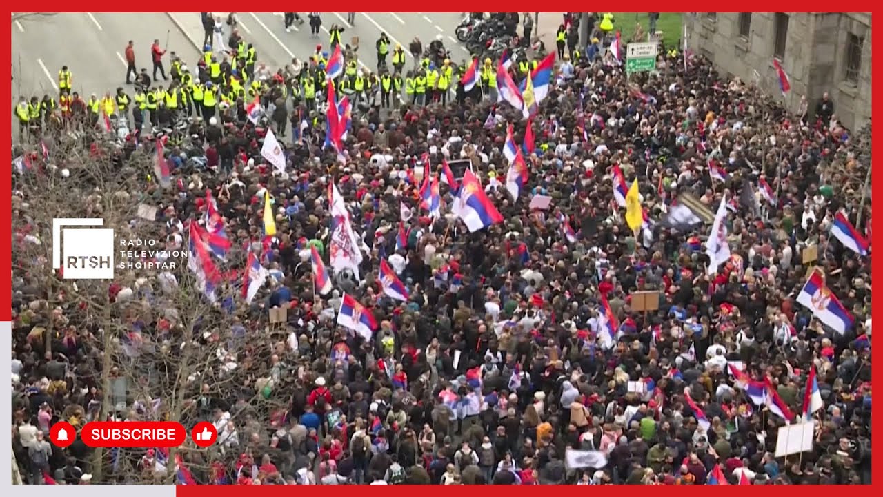 Studentët serbë ultimatum Vuçiçit: Mosbindje civile nëse nuk shpallen zgjedhje të parakohshme deri më 28 qershor
