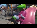 Amutec Fairytale Frog Coach Kiddie Ride With Fun2Learn Jay Jay The Jet Plane Soundchip