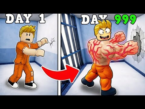 ROBLOX CHOP AND FROSTY HIT THE PRISON WALL TO ESCAPE