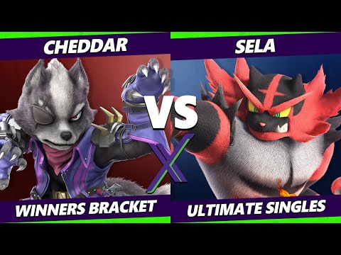 S@X 456 - Cheddar (Wolf) Vs. Sela (Incineroar) Smash Ultimate - SSBU