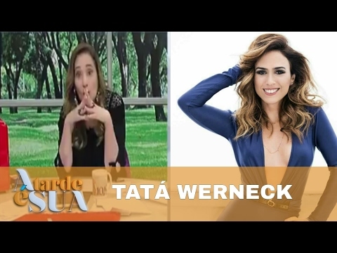 Tatá Werneck se irrita e troca farpas com seguidora | A Tarde É Sua