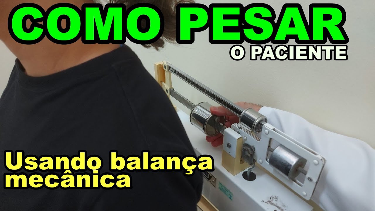 Aferição do Peso: medidas antropométricas