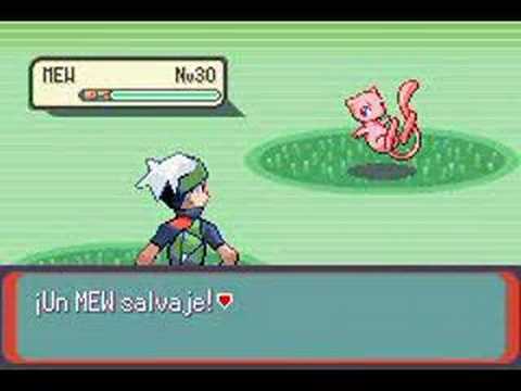 capturando a mew en esmeralda truco esmeralda