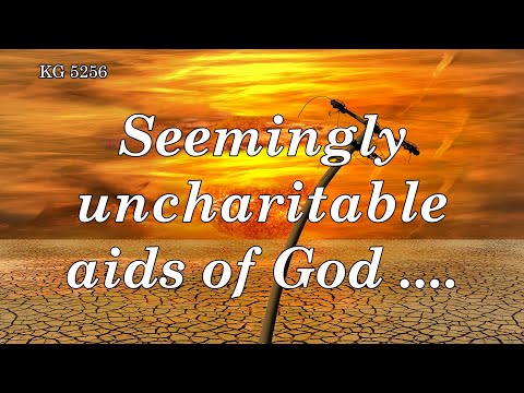 BD 5256 - SEEMINGLY UNCHARITABLE AIDS OF GOD ....