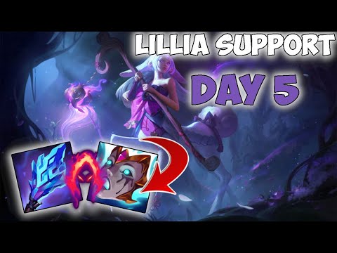 LILLIA SUPPORT IS LITERALLY FREELO WTF??? (LILLIA WEEK DAY 5) - League of Legends