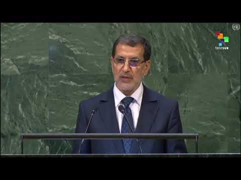 UN General Assembly Morocco´s Othmani