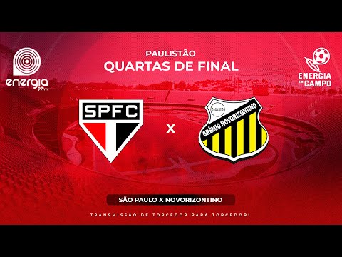 SÃO PAULO X NOVORIZONTINO - 17/03/2024 - QUARTAS DE FINAL PAULISTÃO - AO VIVO