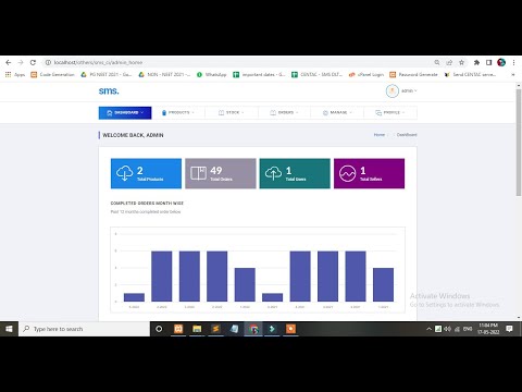 Stock Management System using PHP & MYSQL | source code available | free installation