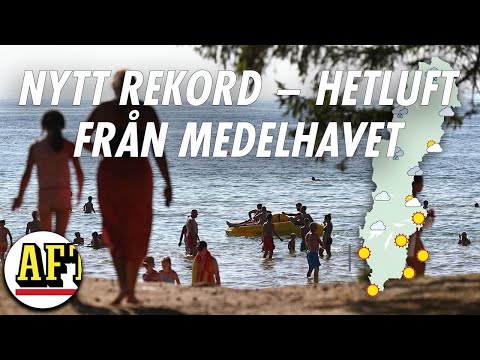 Meteorologen: Här blir det upp emot 34 grader