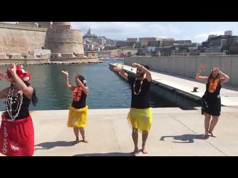 FLASHMOB INTERNATIONALE ORI TAHITI DANSE TAHITIENNE 2019 MARSEILLE / Tà'ere Mà'Ohi