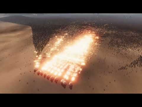 10 FULL AUTO TANKS vs 4.000.000 SPARTANS - Ultimate Epic Battle Simulator 2 UEBS2