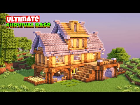 Minecraft Ultimate Survival Base Tutorial🛠️