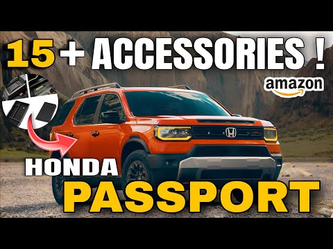 🔥Must-Have Honda Passport Accessories on Amazon 🤩 Upgrade Today! #HondaPassport #CarAccessories