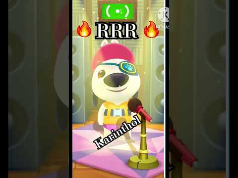 Karinthol | RRR SONG | Talking Hank Version | Part 2 | Stevin Sabu #song #rrrmovie #shortsvideo