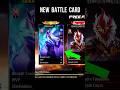 New Battle Card Free Fire Aurora Bundle Battle Card Srikantaff