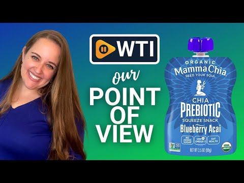 Mamma Chia Prebiotic Squeeze Pack Snack - WTI product video review