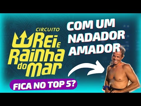 COMO É NADAR O REI E RAINHA DO MAR? 1km em águas abertas