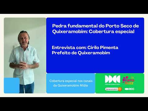 Entrevista com o Prefeito Cirilo Pimenta | Reportagem | Quixeramobim TV